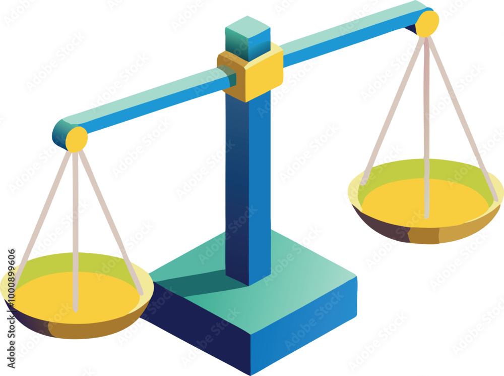 A scale of justice symbol representing fairness, balance, and legal systems