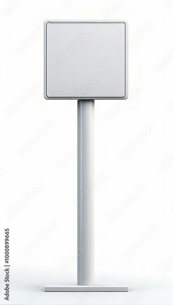 blank billboard isolated on white blank billboard isolated on white