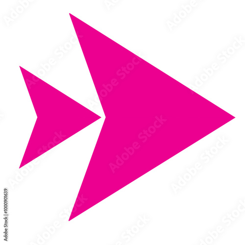 Free Download Arrow, arrow sign, pink arrow sign, arrow sign on white, paper planes, origami paper plane, plane, arrow sign isolated on white, png, arrow png, arrow design, sign, symbol, icon, pink paper plane - GFXLoad