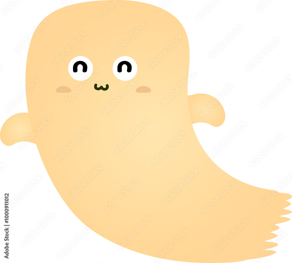 cute ghost cartoon , halloween cute ghost cartoon , halloween