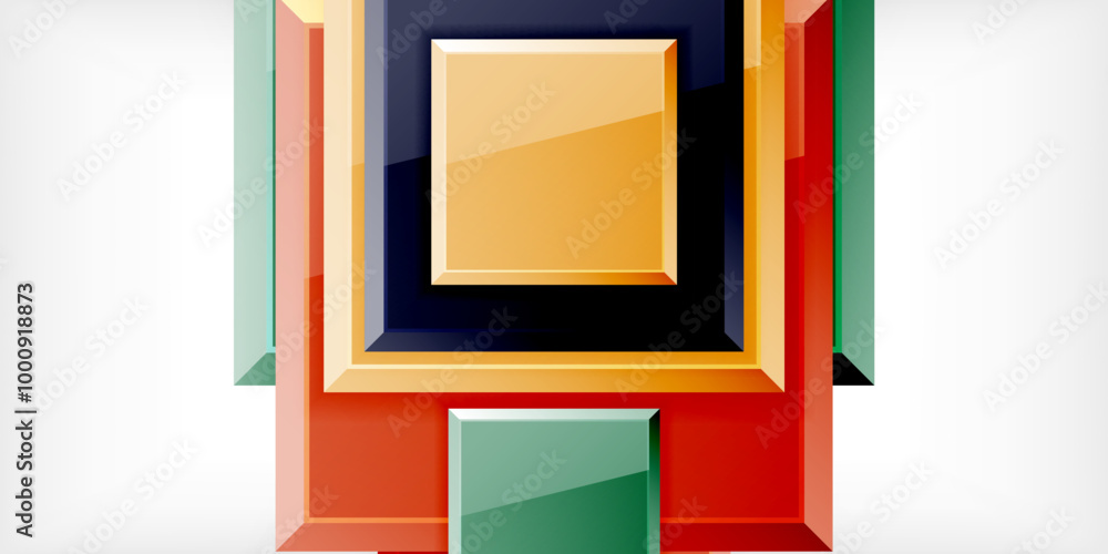 Shiny glossy metallic or plastic square design background. Vector Illustration For Wallpaper, Banner, Background, Card, Book Illustration, landing page Shiny glossy metallic or plastic square design background. Vector Illustration For Wallpaper, Banner, Background, Card, Book Illustration, landing page