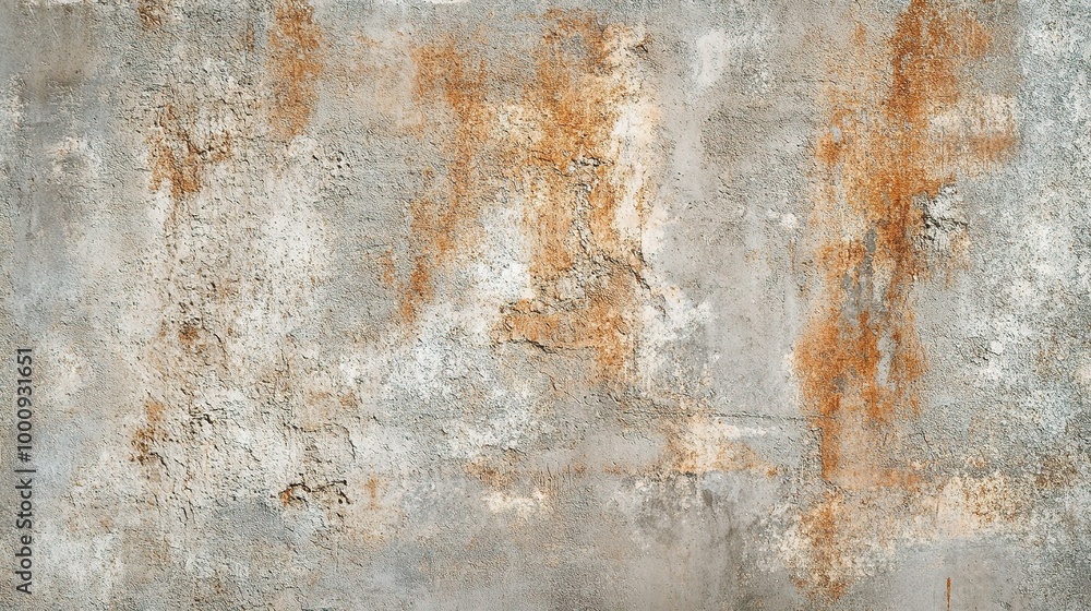 Fototapeta premium Textured Wall with Rusty Brown Accents