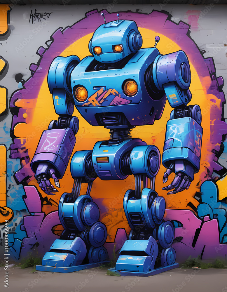 Robot Graffiti. Robot Graffiti.