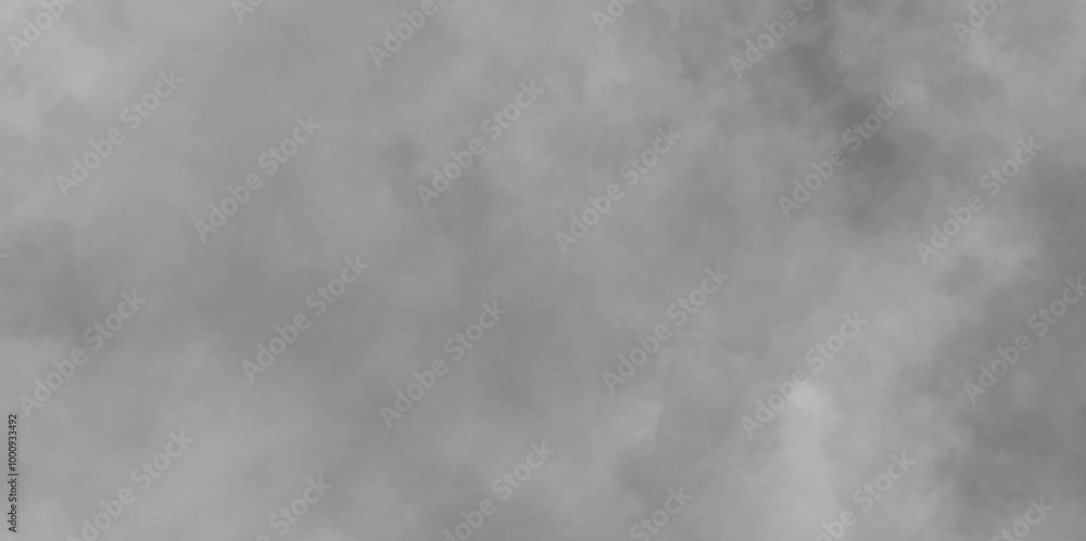 Abstract white and gray isolated cloud cumulus clouds. Gray aquarelle painted realistic fog or mist smoky textured canvas design. White and ash messy wall stucco texture background. Abstract white and gray isolated cloud cumulus clouds. Gray aquarelle painted realistic fog or mist smoky textured canvas design. White and ash messy wall stucco texture background.