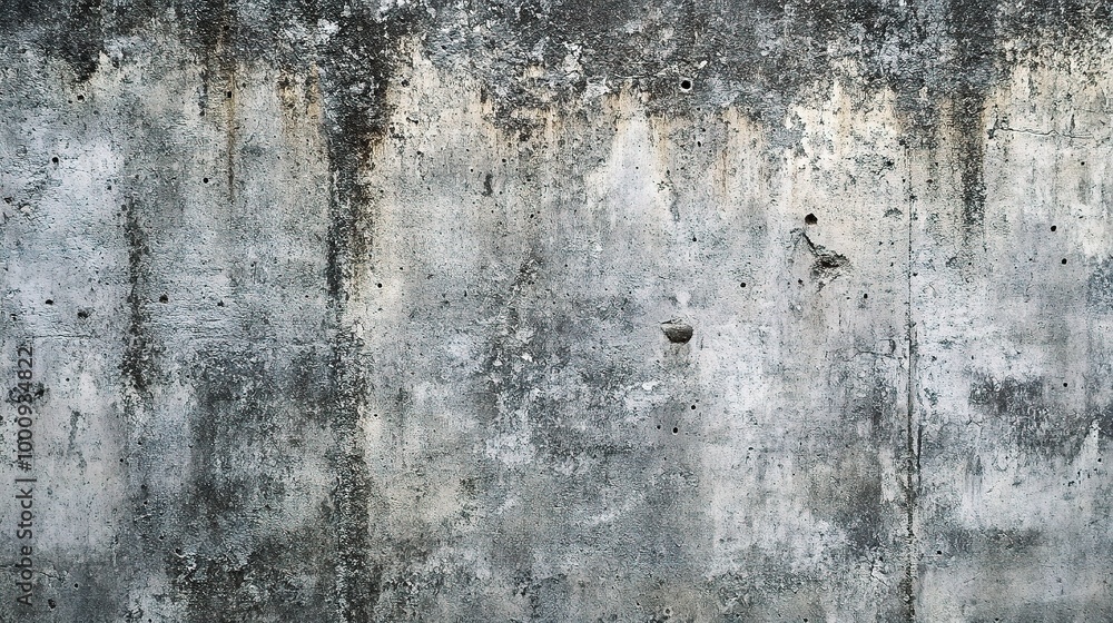 Textured Concrete Wall with Grunge Appearance Textured Concrete Wall with Grunge Appearance