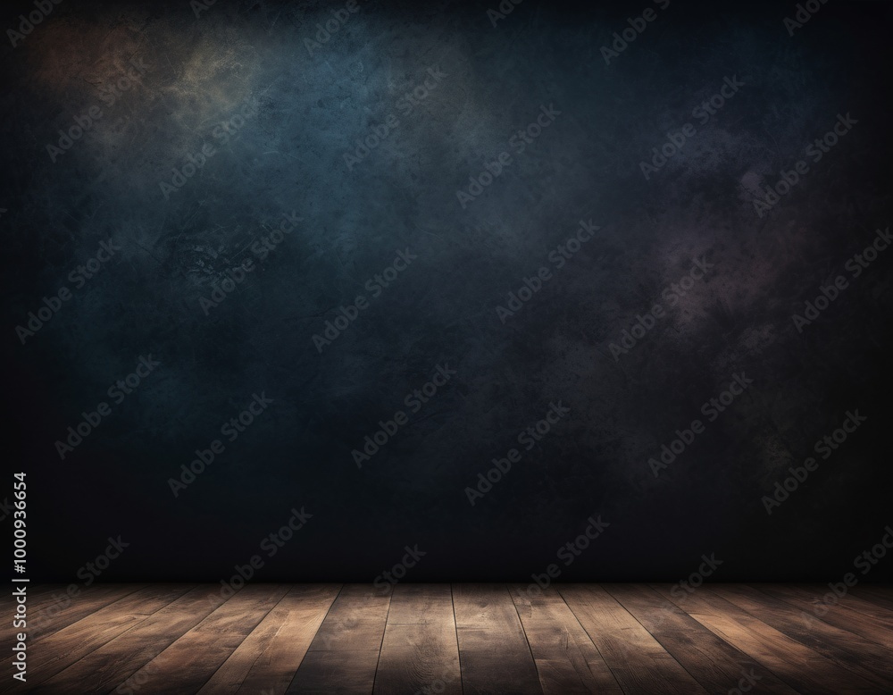 backdrop dark blue room with floor backdrop dark blue room with floor