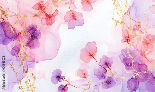 a bouquet of flowers, pink, blossom, spring, violet, garden, generation AI