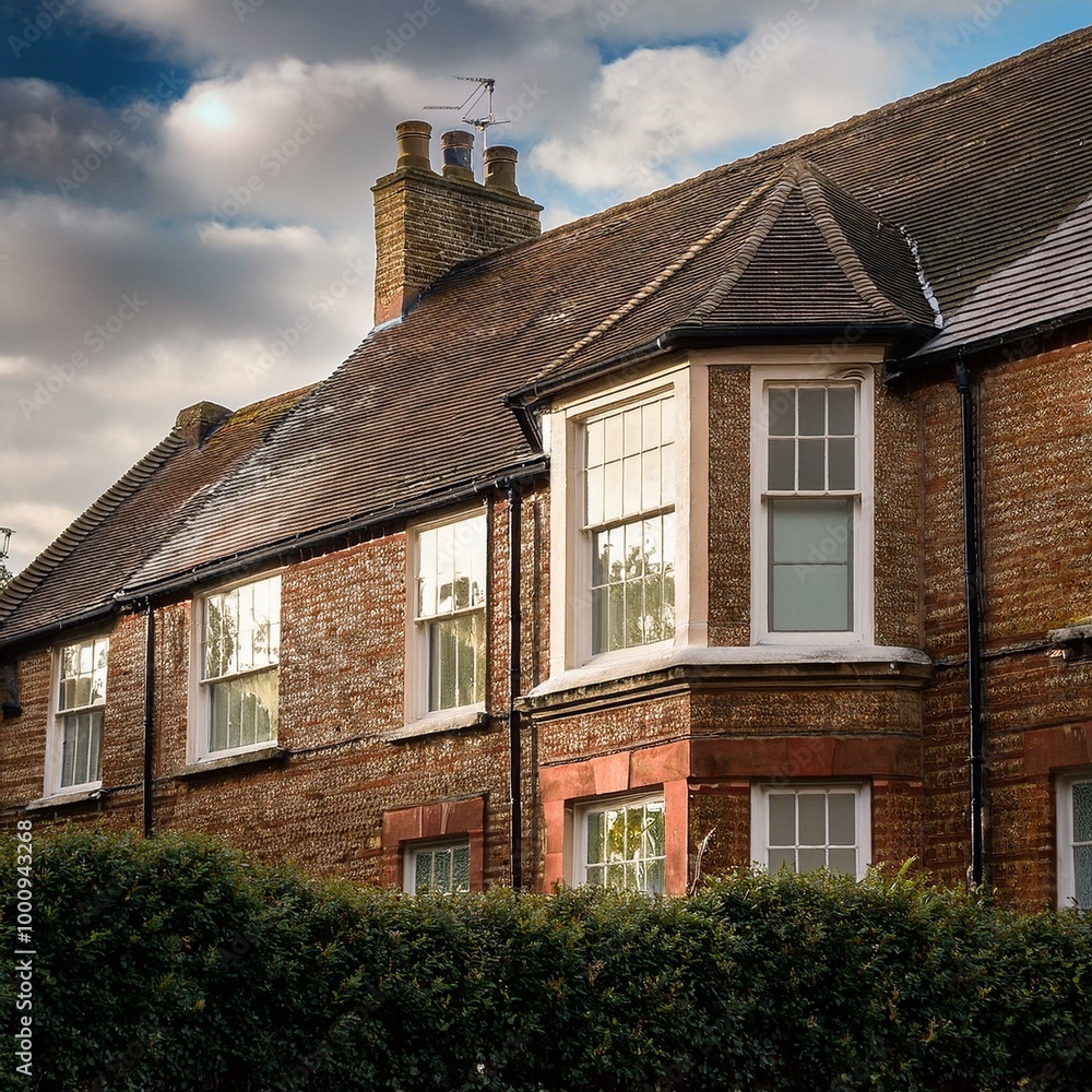 British house, AI generated British house, AI generated