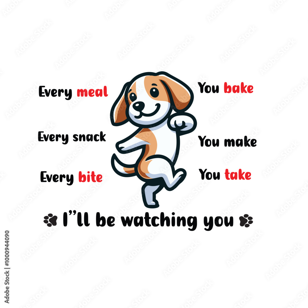 I’ll be Watching you Beagle - Typography T-Shirt Design Vector - Beagle Dog illustration I’ll be Watching you Beagle - Typography T-Shirt Design Vector - Beagle Dog illustration