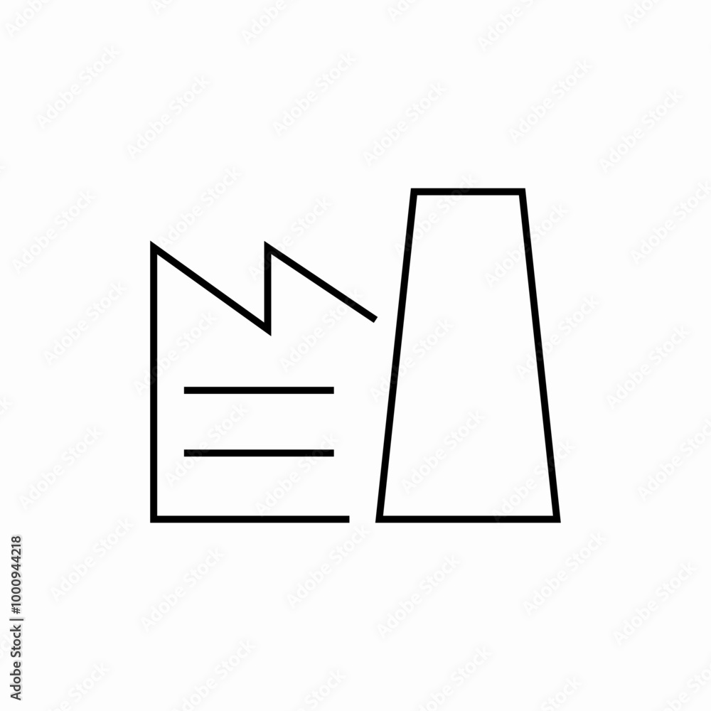 industry details icon sign vector industry details icon sign vector