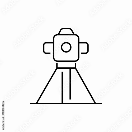 radar restriction icon sign vector