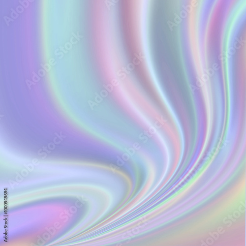 Wallpaper Mural Enhance your designs with this light, delicate abstract image featuring multi-colored folds. Perfect for festive fabric printing and versatile applications in production! Torontodigital.ca