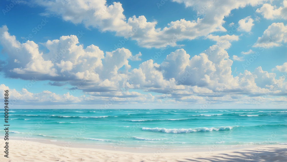 Scenic Beach Setting Scenic Beach Setting