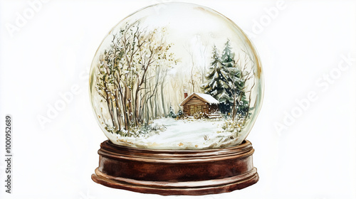 A Winter Snow Globe