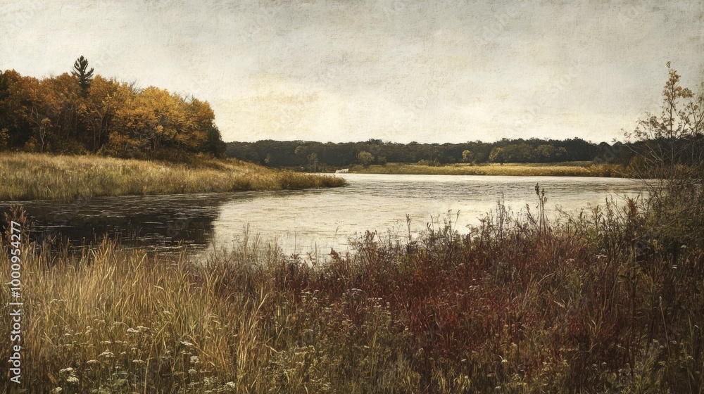 Field on Illinois park's Michigan lake