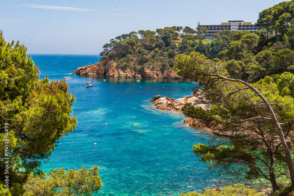 Fototapeta premium Cala de Aiguablava, Begur, Catalonia, Spain