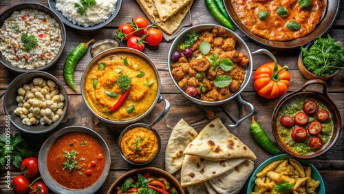 Punjab's vibrant and flavorful dishes celebrate authentic Indian cuisine, highlighting rich culinary heritage through an array of colorful and aromatic recipes that tantalize the taste buds.