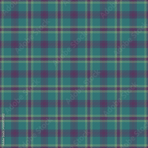 Awesome pattern textile check, loft seamless tartan vector. Industrial fabric plaid background texture in cyan and pastel colors.