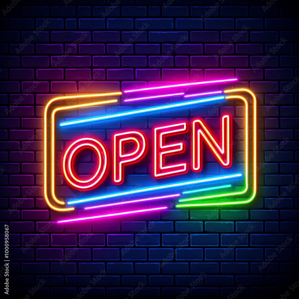 bright neon sign with the inscription - bright neon sign with the inscription -