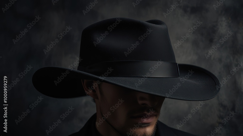 Man in a Black Fedora Man in a Black Fedora