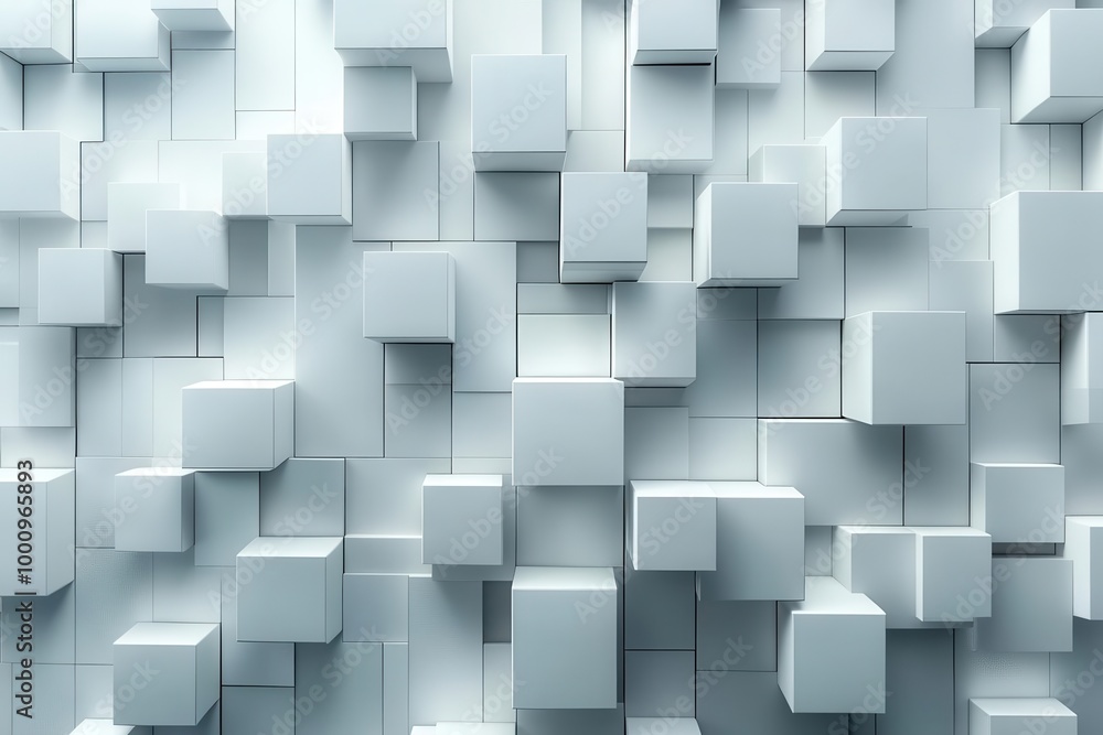 an abstract 3d background design featuring randomly shifted white cube blocks creating a modern and dynamic visual concept ideal for technology and communication themes an abstract 3d background design featuring randomly shifted white cube blocks creating a modern and dynamic visual concept ideal for technology and communication themes