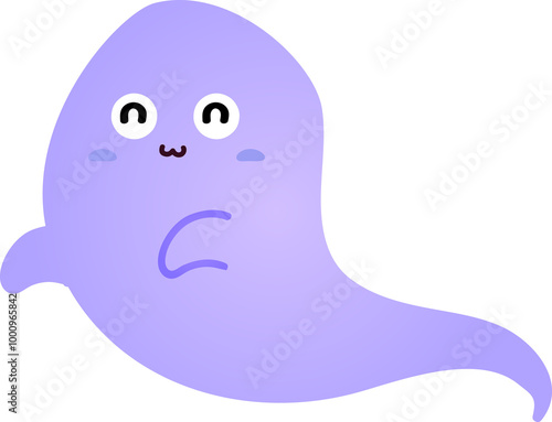 cute ghost cartoon , halloween