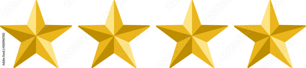 Fototapeta premium Star rating 