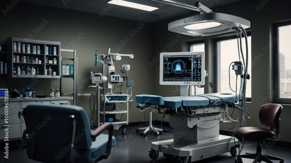 Medical Operating Room Interior Medical Operating Room Interior