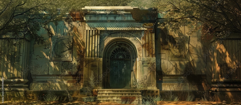 Fototapeta premium Historical Building Tomb Religion Old