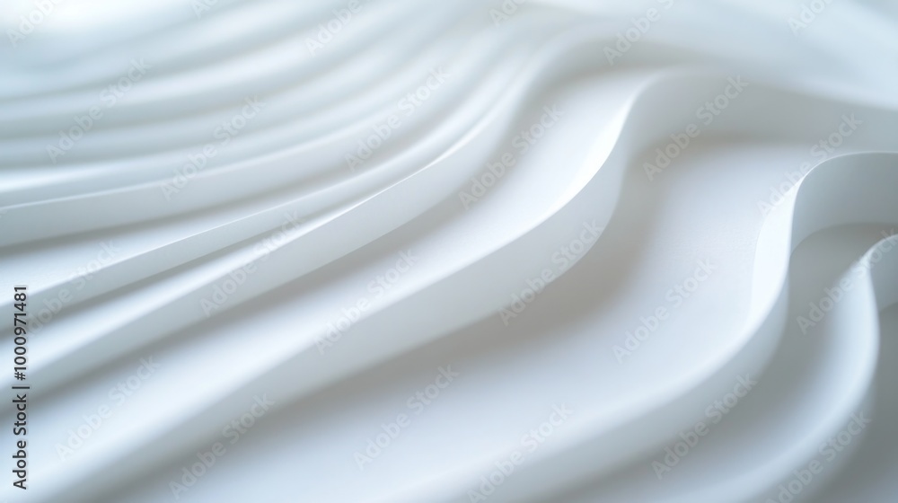 Abstract White Wave Patterns Abstract White Wave Patterns