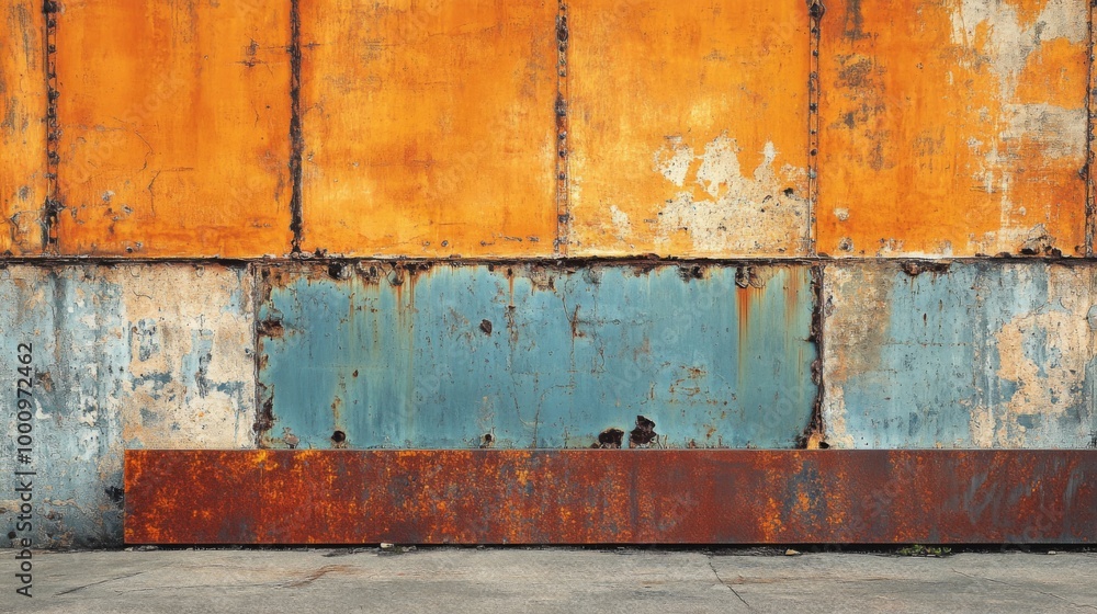 Rustic Industrial Textured Wall Rustic Industrial Textured Wall