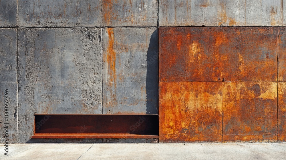 Rusty Metal Wall Texture Rusty Metal Wall Texture