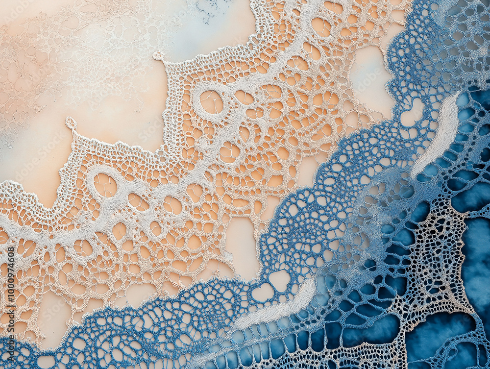 Obraz premium lace background, lace texture, intricate lace, lace pattern