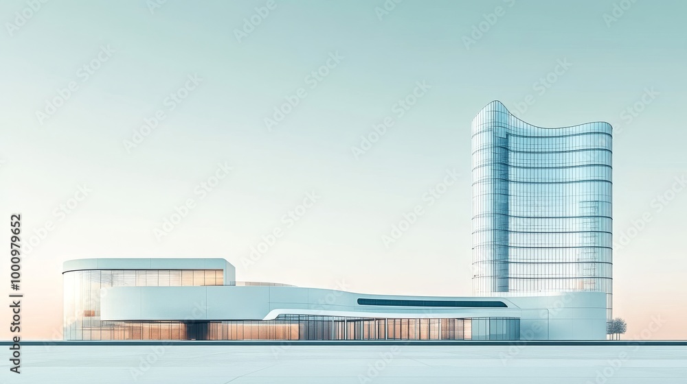 Obraz premium modern office building