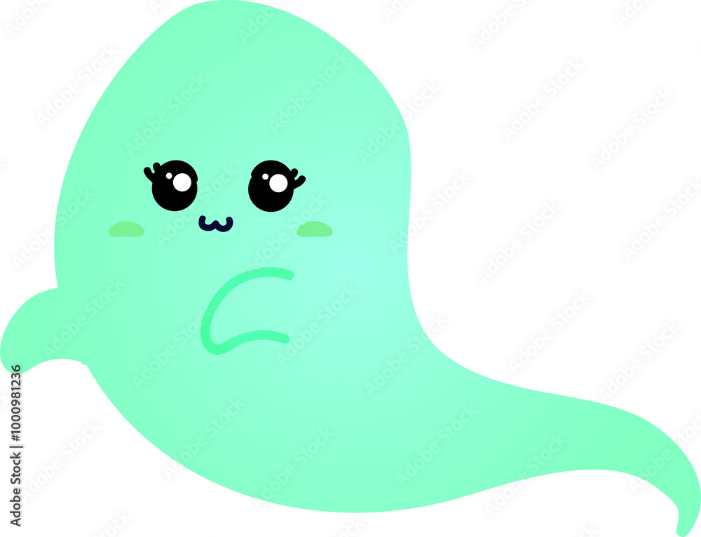 cute ghost cartoon , halloween cute ghost cartoon , halloween