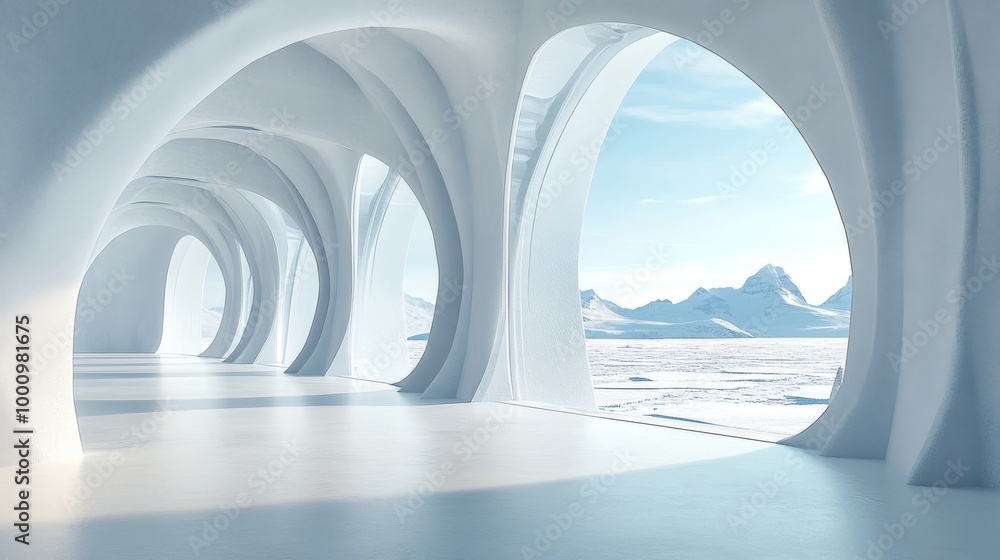 Fototapeta premium arches in the sky