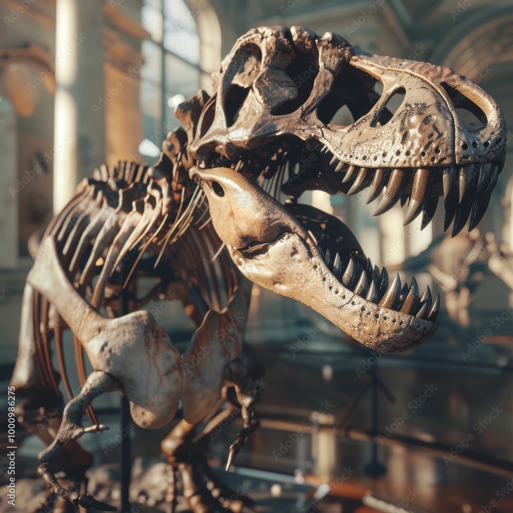Tyrannosaurus Rex Skeleton in Museum Tyrannosaurus Rex Skeleton in Museum
