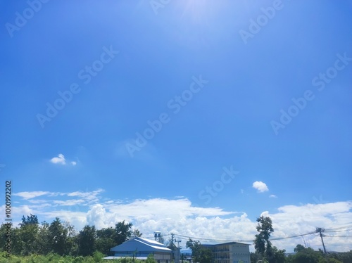 landscape with sky