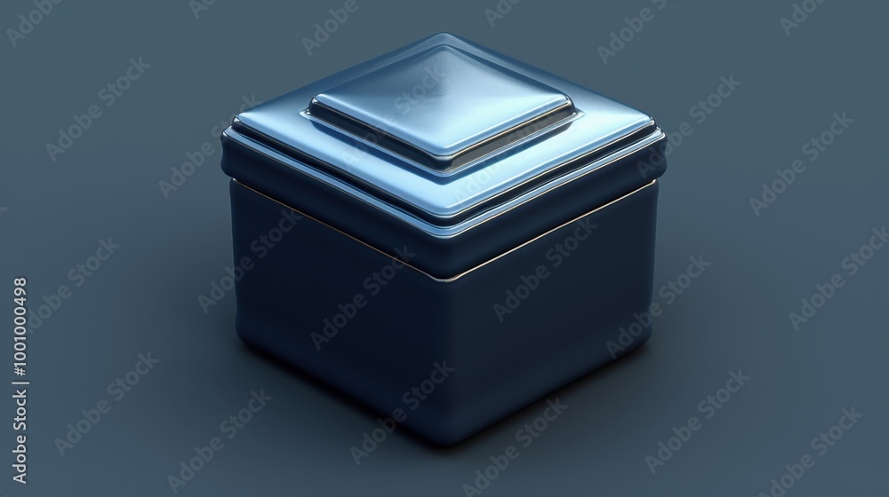 black decorative box on black background, gift box, objects, decoration black decorative box on black background, gift box, objects, decoration