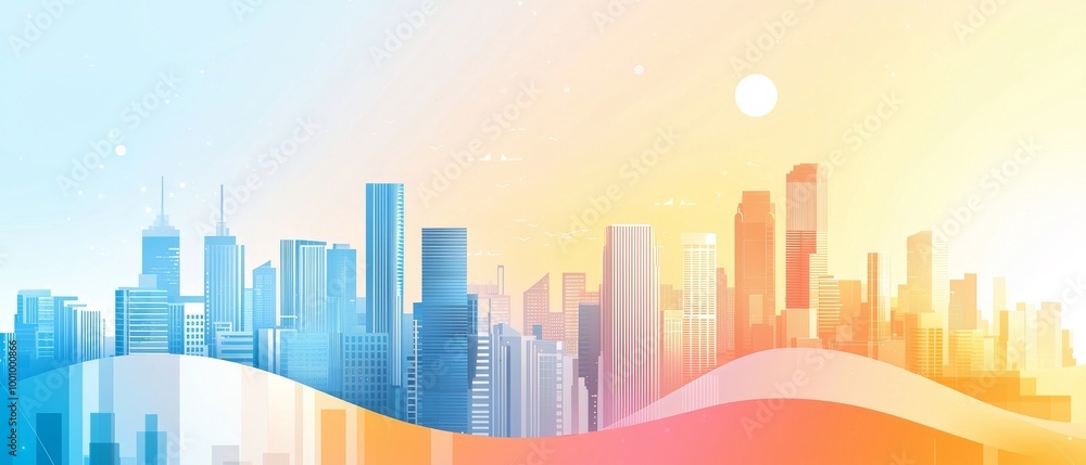 abstract city background abstract city background