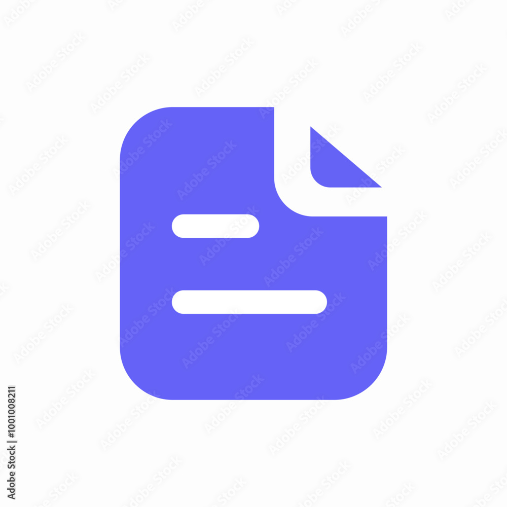 document file icon sign vector document file icon sign vector
