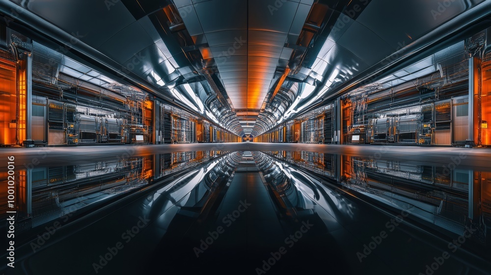 Fototapeta premium station at night