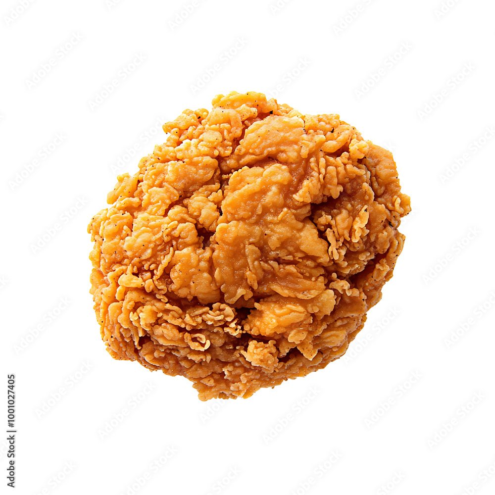 fried chicken isolated on white background fried chicken isolated on white background