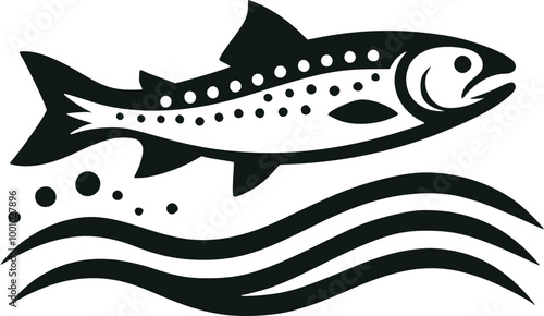 salmon swimming up the river3