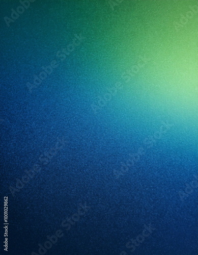 modern and simple blue and green gradient colors background with grain rough texture