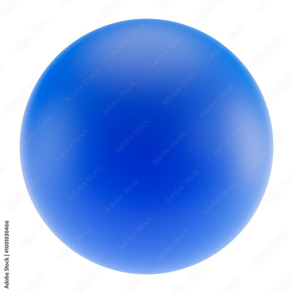 Blue ball png 3D sphere shape, transparent background Blue ball png 3D sphere shape, transparent background