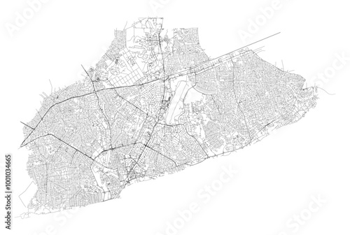 Accra Ghana street map