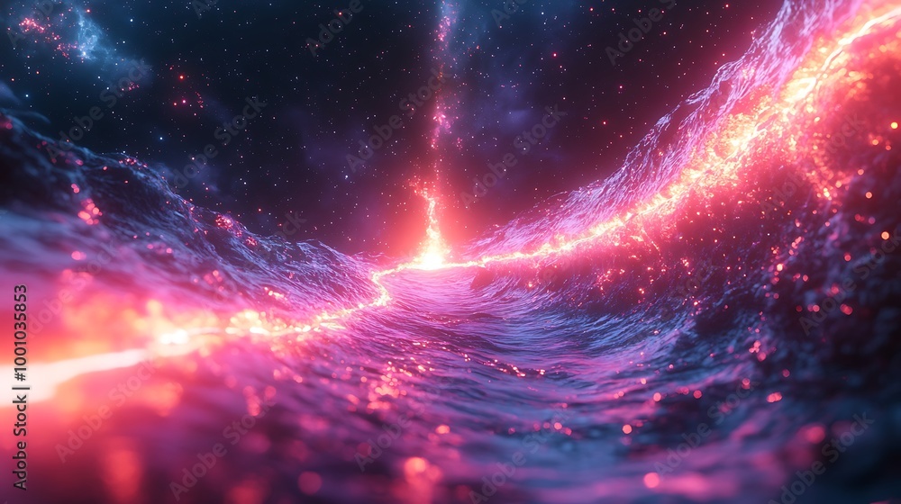 Neon speed rays abstract background. A burst of pink light energy. The movement of luminous purple rays in space. Neon speed rays abstract background. A burst of pink light energy. The movement of luminous purple rays in space.
