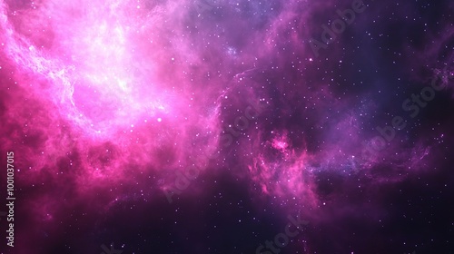 Vibrant Cosmic Clouds in Space