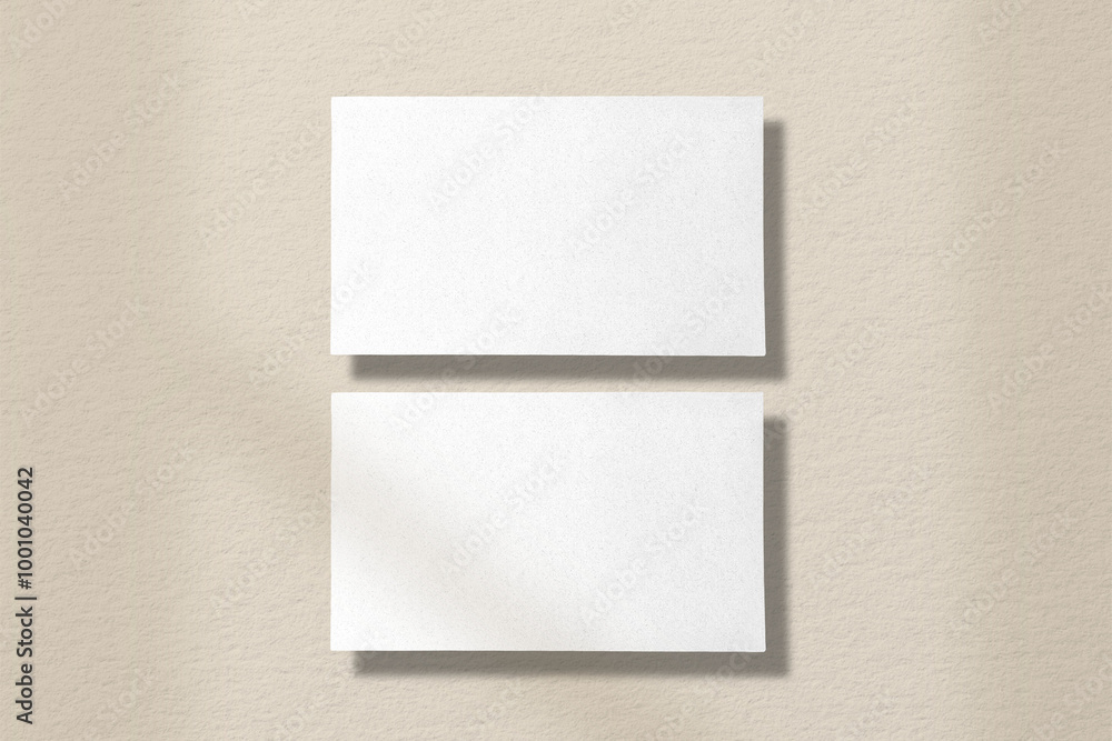 Business card  png mockup, editable transparent design